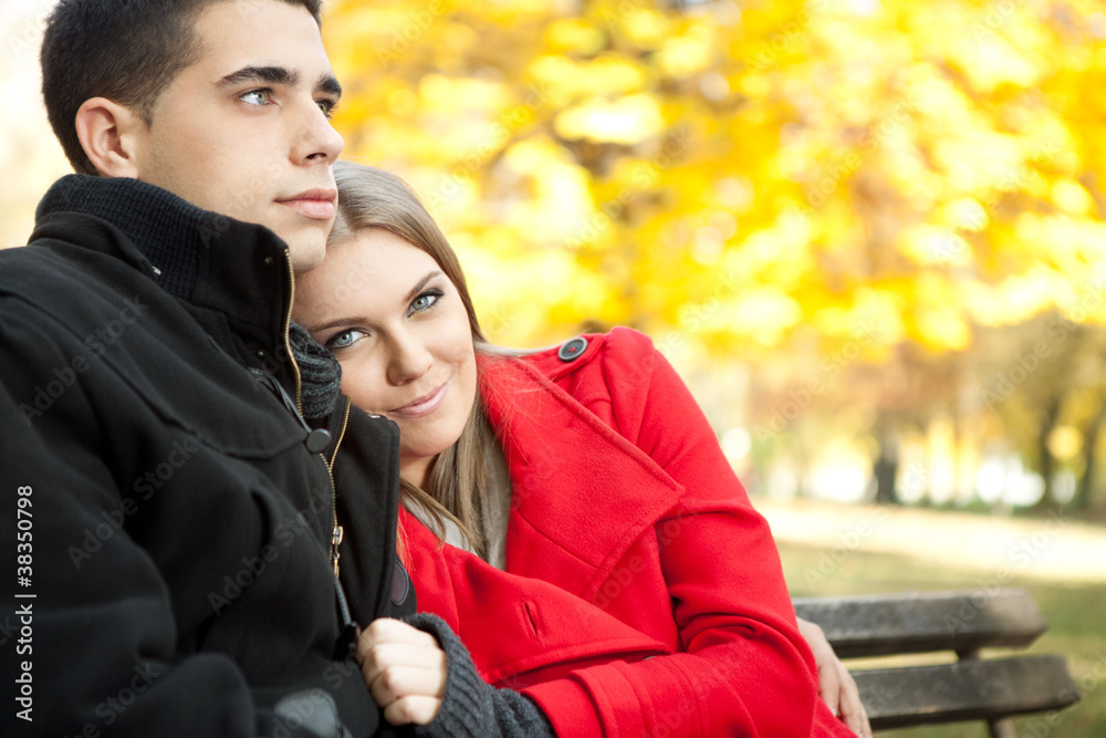 Fototapeta premium love embracing