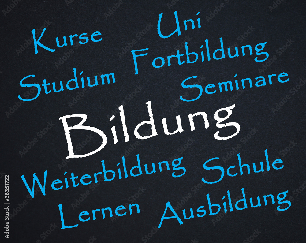 Obraz premium Bildung, Symbol