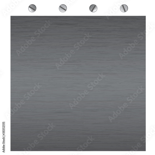 vector metal textures with screws
