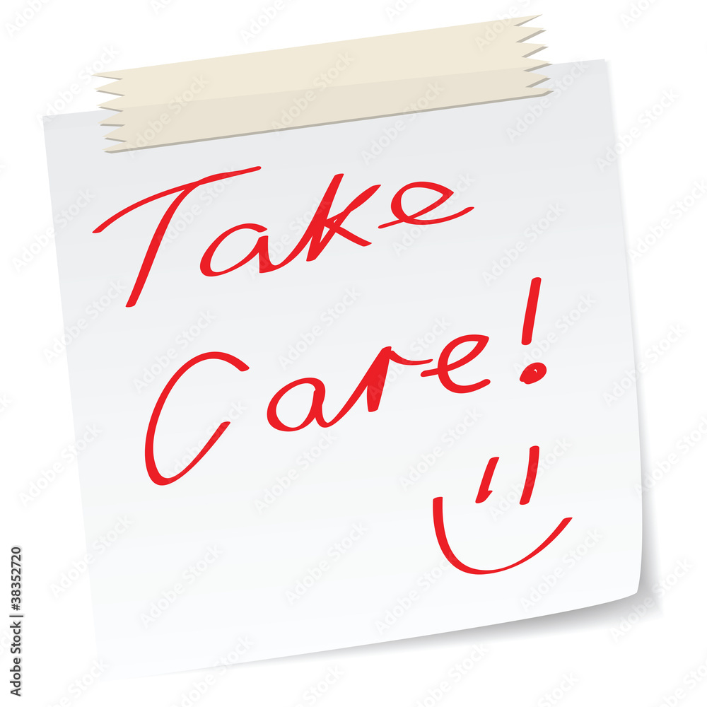 take care note take care note