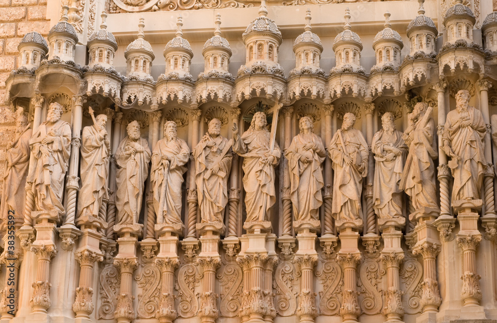 Statues of the Twelve Apostles (katalonien - Spain)