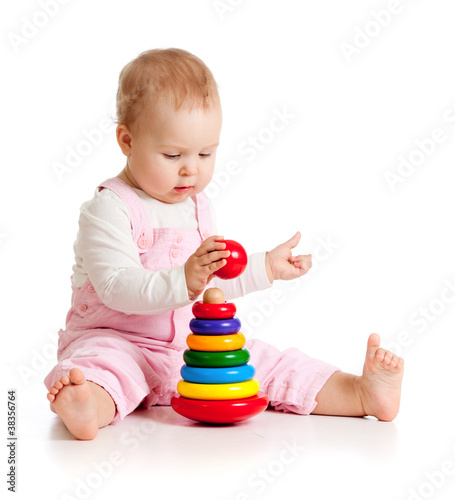 pretty baby with color educ...