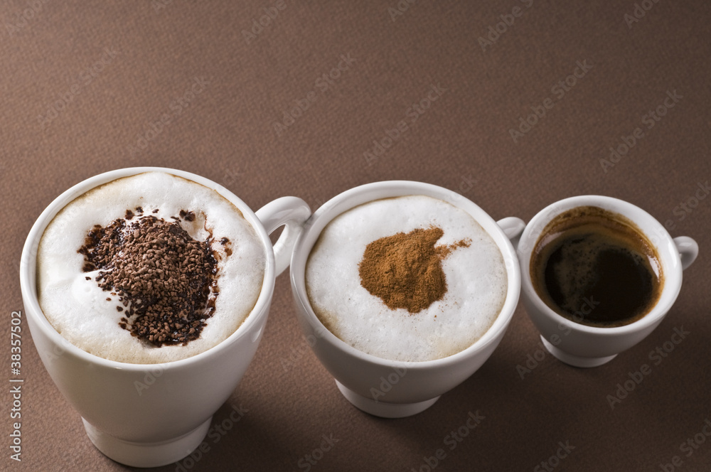 Coffee drinks objects