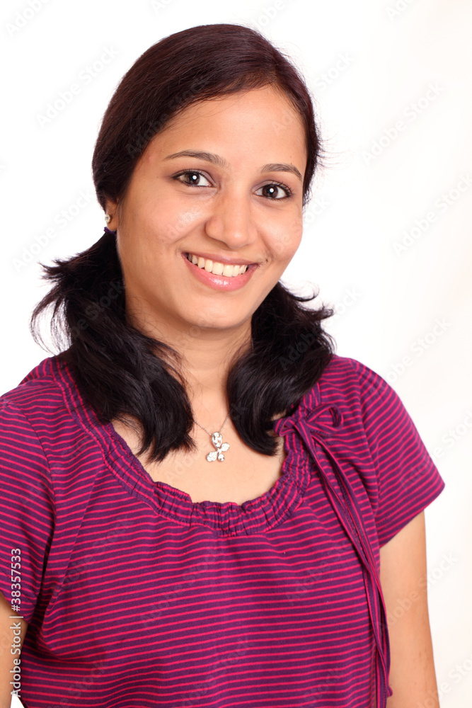 Young happy indian woman Young happy indian woman