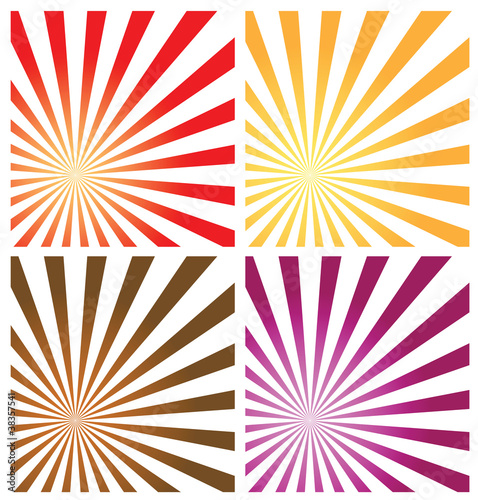 sunburst background