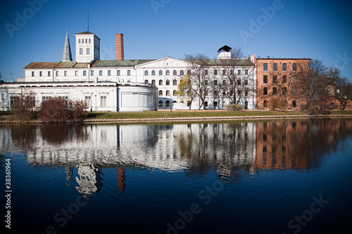 White Factory in Lodz, Poland