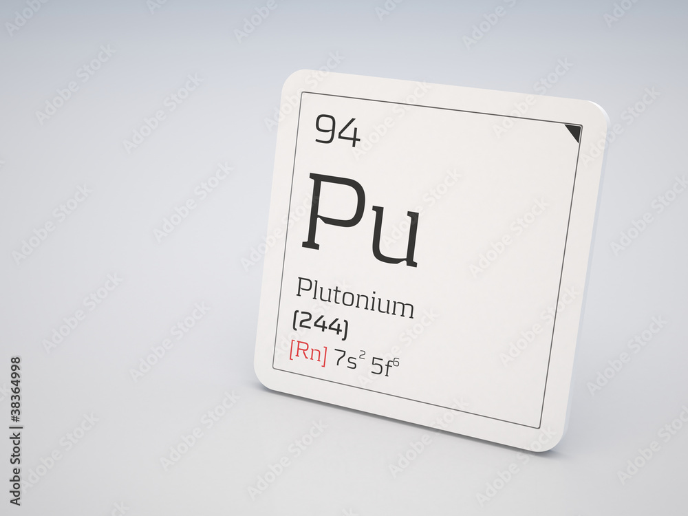 Plutonium - element of the periodic table Plutonium - element of the periodic table