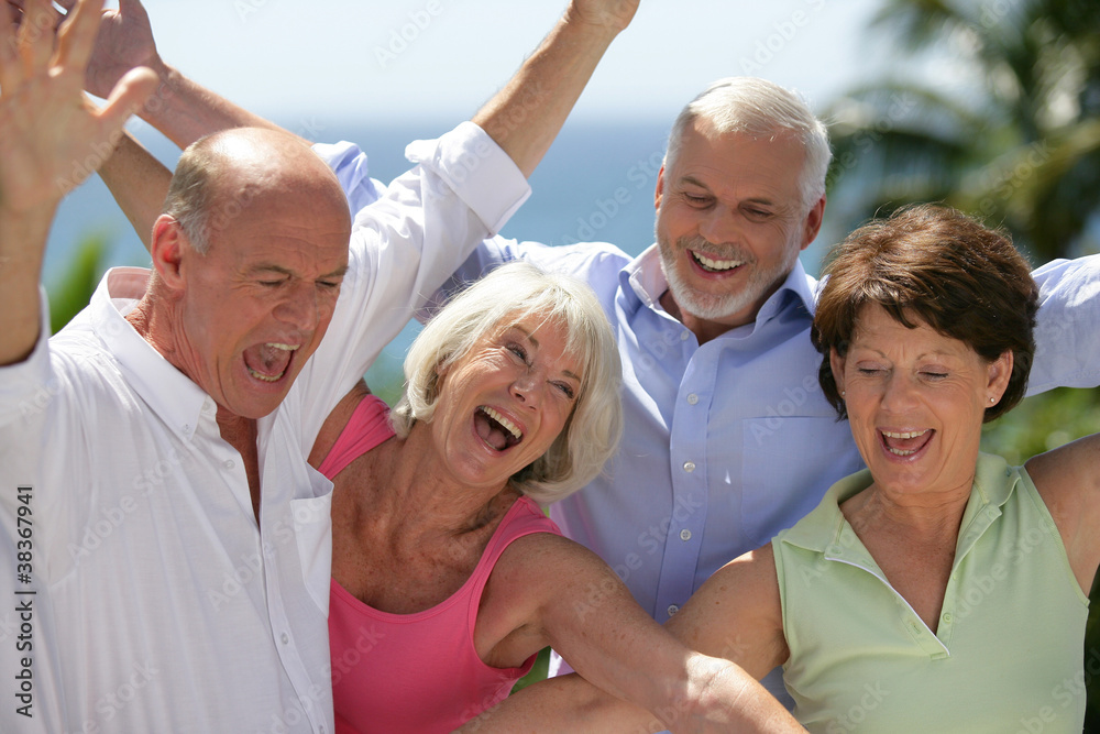 Fototapeta premium Happy seniors