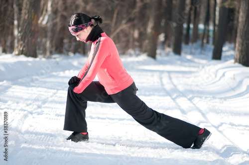 stretching fitness exercise