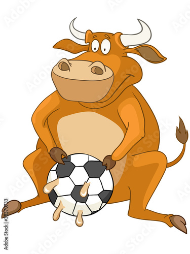 Cartoon Character Cow