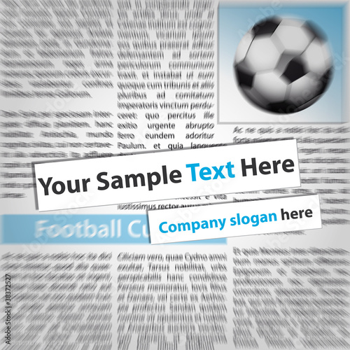 article de presse, sport