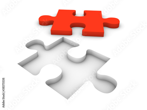 Jigsaw puzzle concept