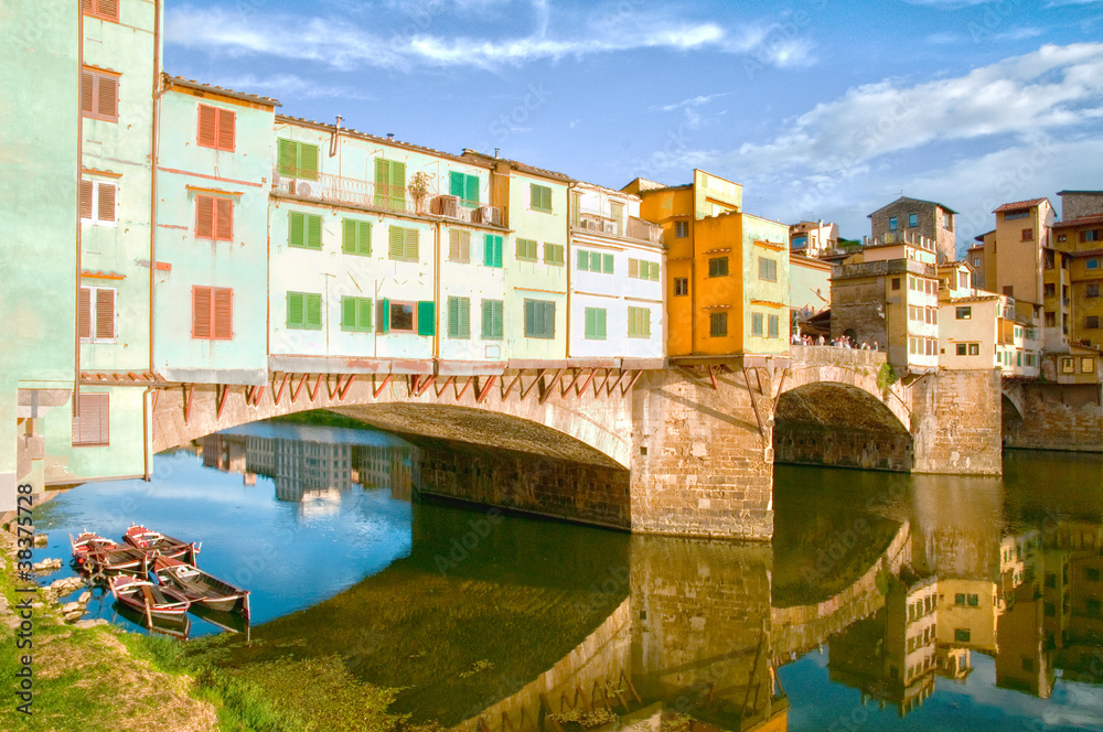 Florence, Italy - Ponte Vecchio in Florence (Firenze)