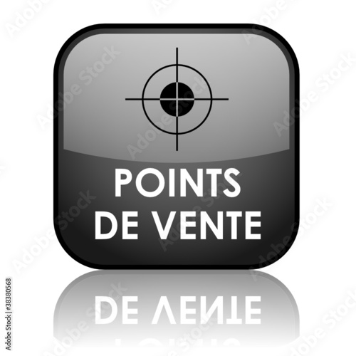 Bouton POINTS DE VENTE (plan d’accès gps nous trouver magasins)