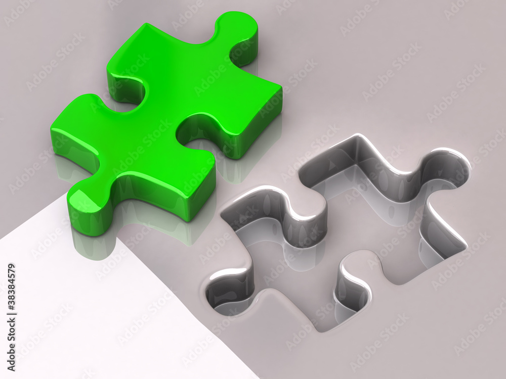 Jigsaw puzzle piece Jigsaw puzzle piece