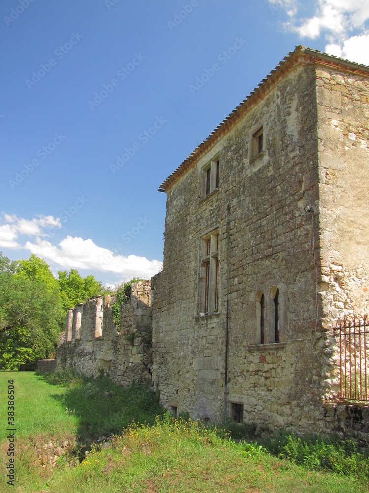 Château des Seigneurs de Pommiers ; Gironde ; Aquitaine