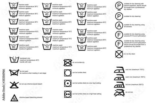 Garment instructions