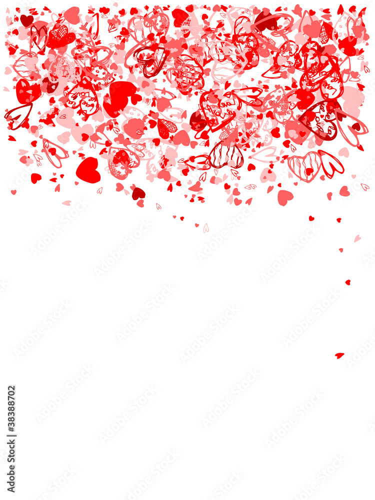 Valentine frame for your design Valentine frame for your design