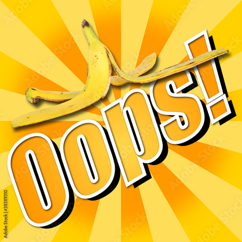 oops banana skin