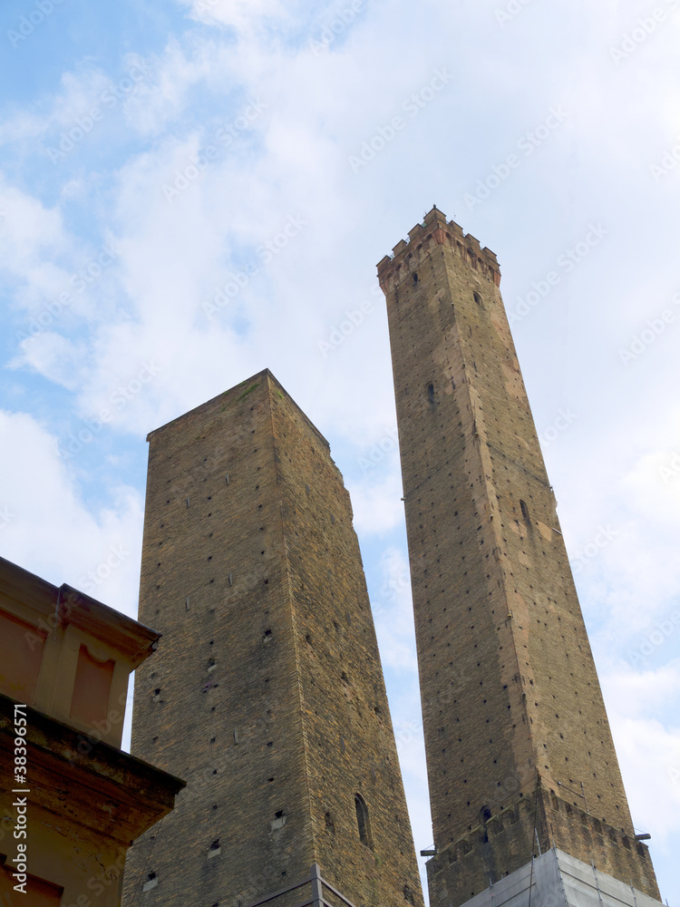 Medieval Towers in Bologna Italy