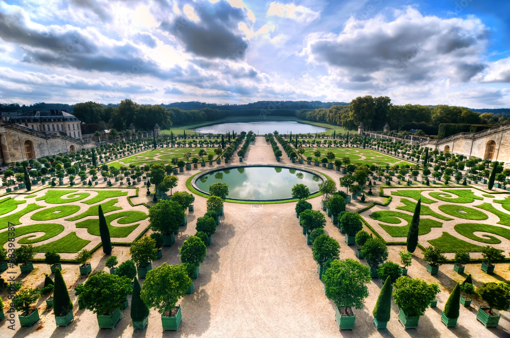 Papier Peint photo Jardins de Versailles - Nikkel-Art.fr