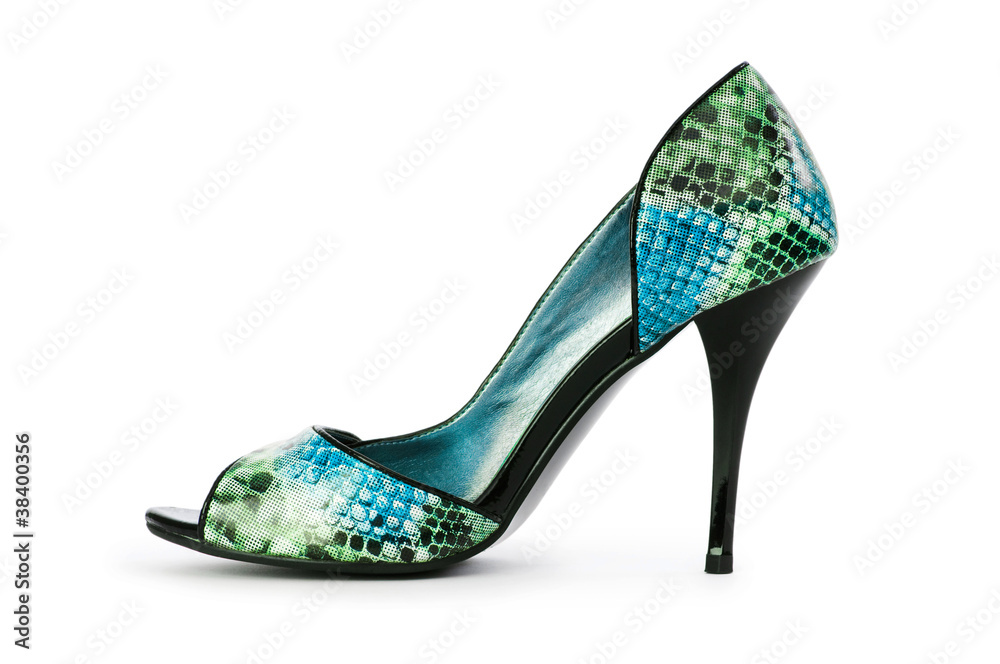 Obraz premium Female shoes in fashion concept