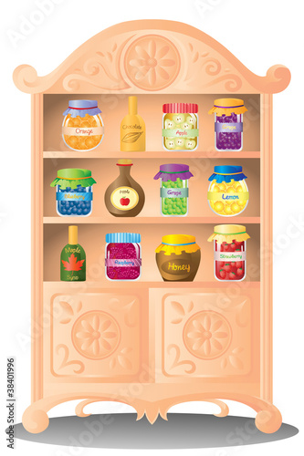 Fruit jam and syrup