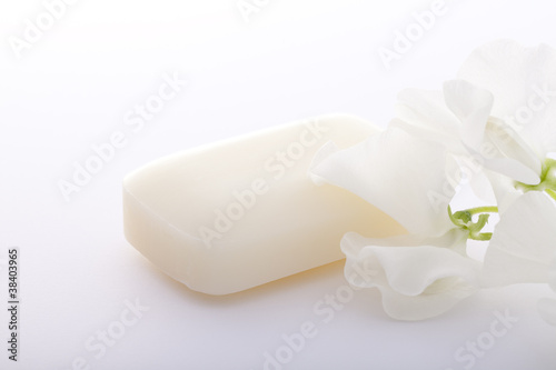 Soap and a flower