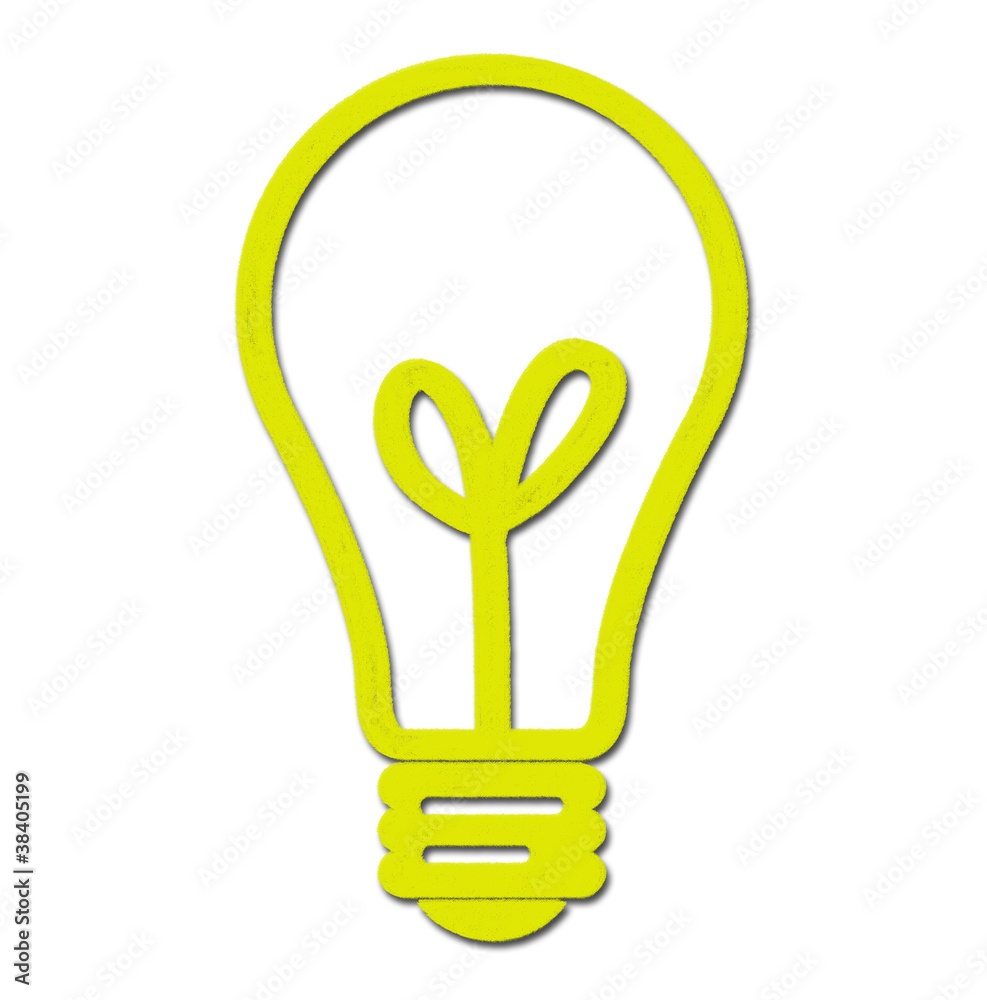 light bulb made by pastel on charcoal paper light bulb made by pastel on charcoal paper