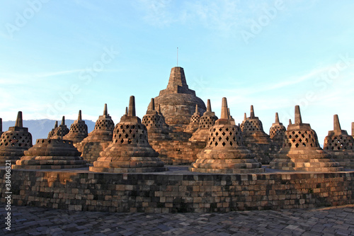 Borobudur Temple Stupa Ruin