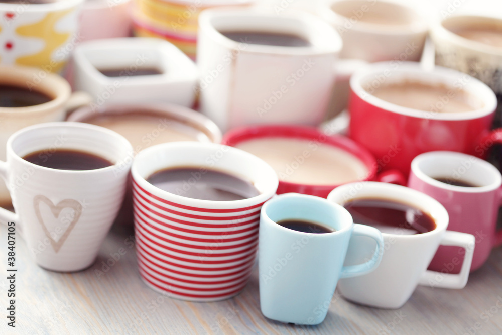 lots of coffee! lots of coffee!