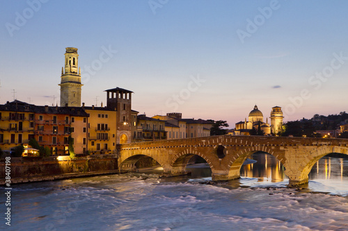 Verona at Dusk photo