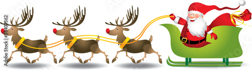 Santa sleigh