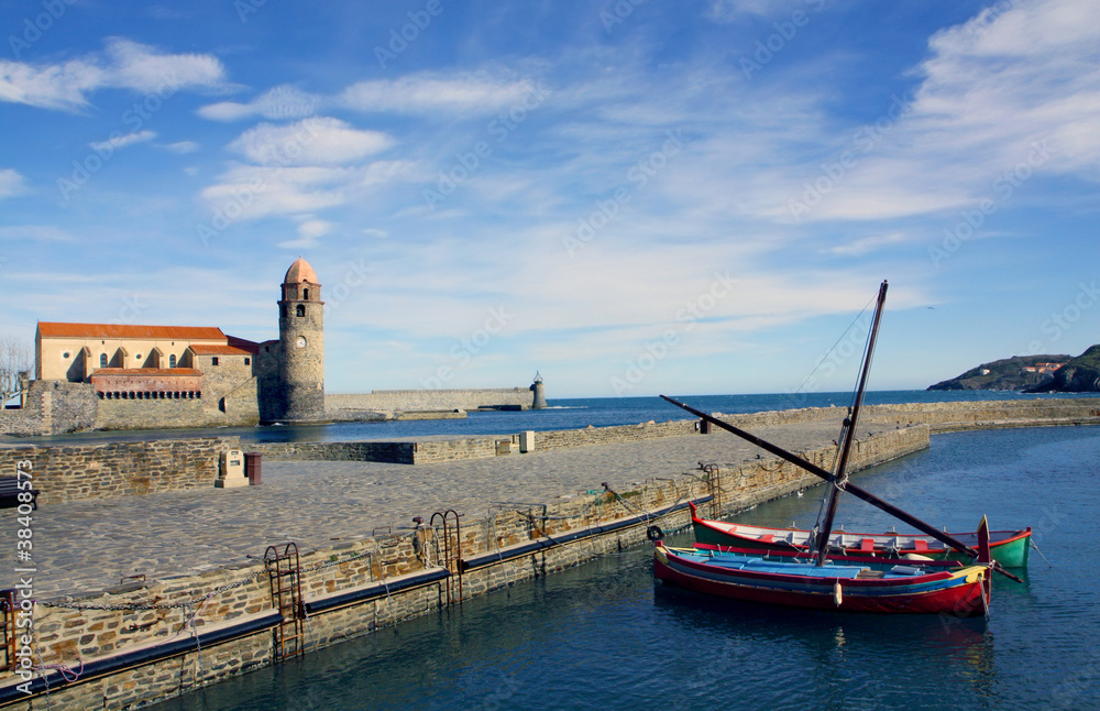 Fototapeta premium Port de Collioure