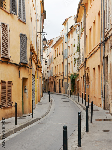 Street in Aix en Provence, France