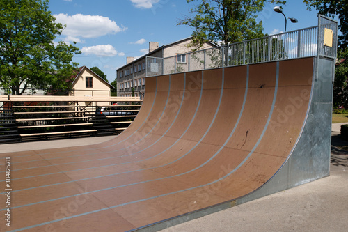 skate park, ramp photo