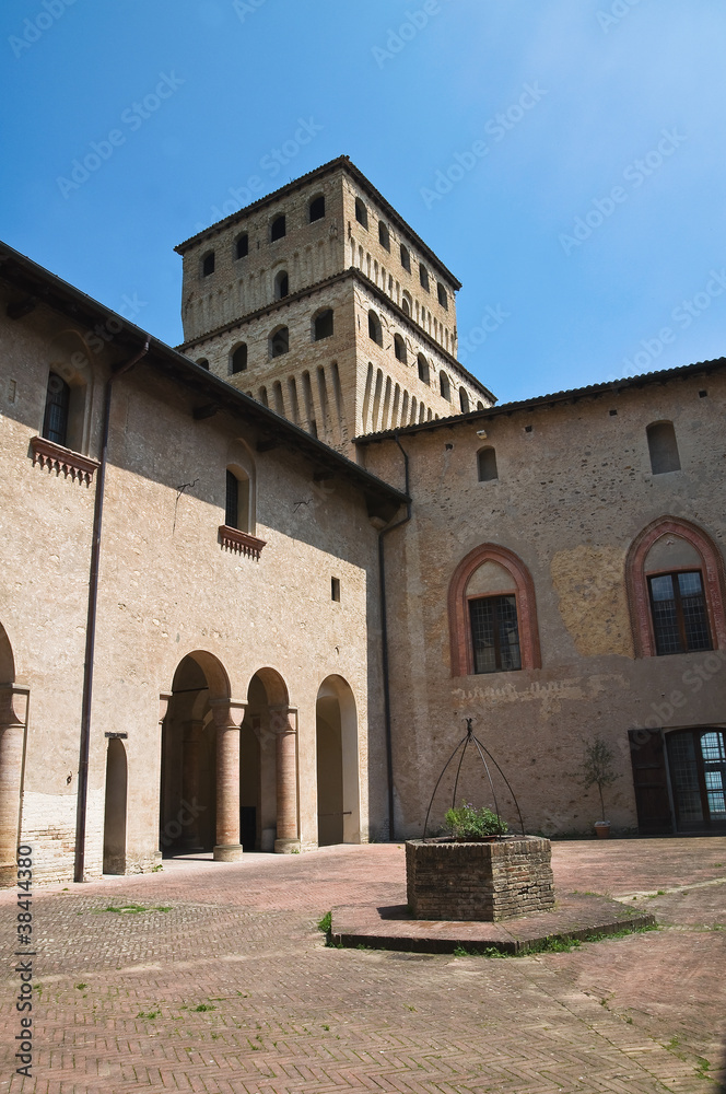 Castle of Torrechiara. Emilia-Romagna. Italy.