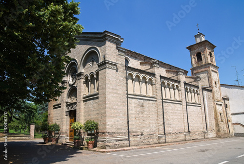 Church of St.Quintino. Montechiarugolo. Emilia-Romagna. Italy.