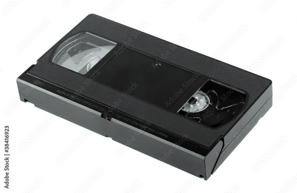 VHS video cassette