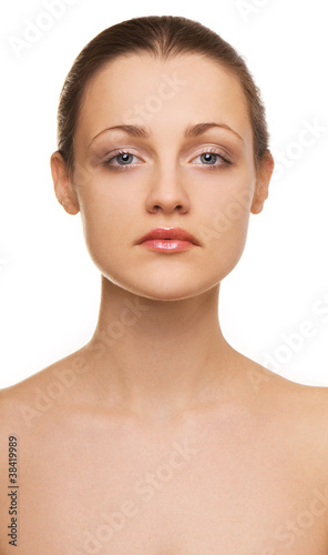 Pure female young beauty