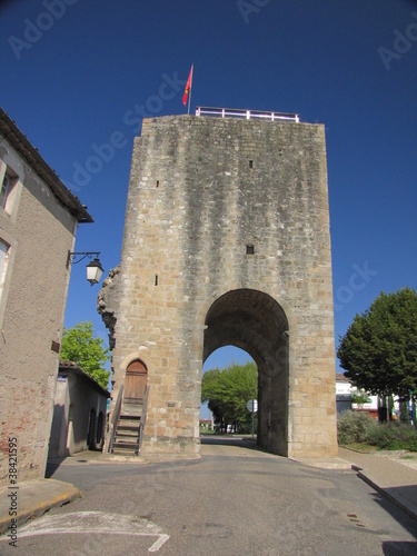 Fototapeta Sauveterre-de-Guyenne ; Gironde ; Aquitaine