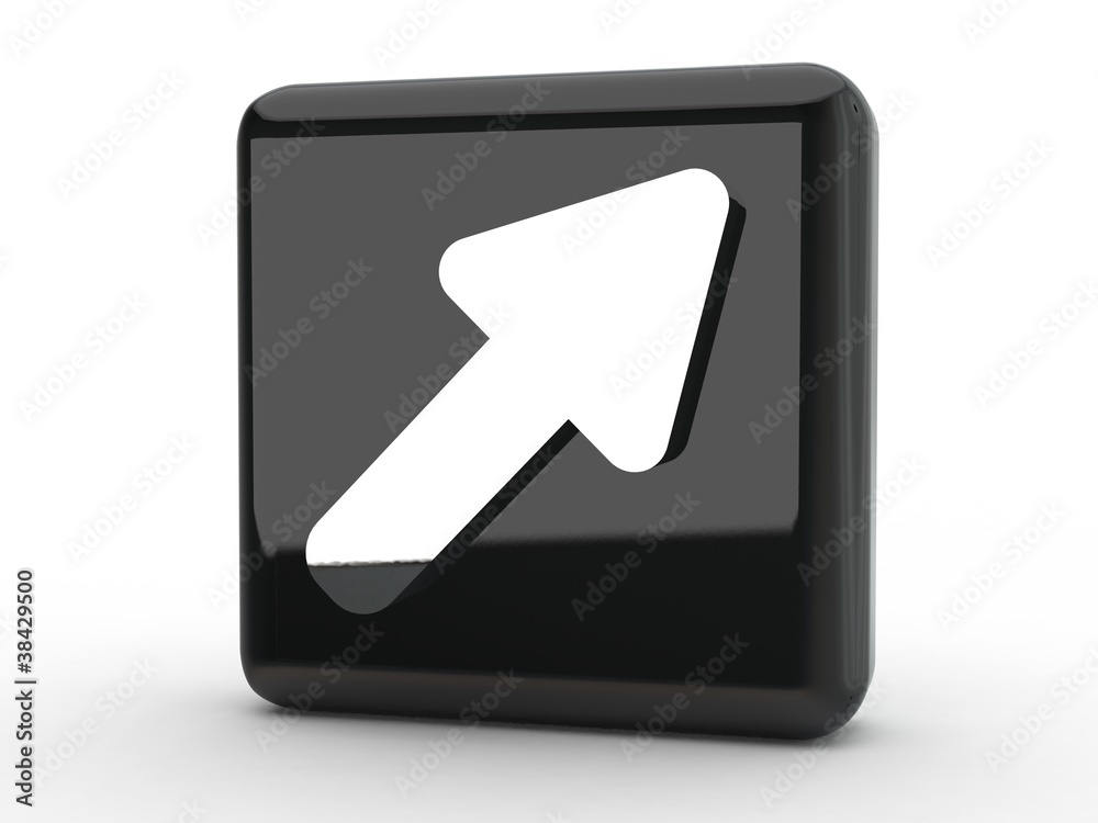 Button Pfeil schwarz