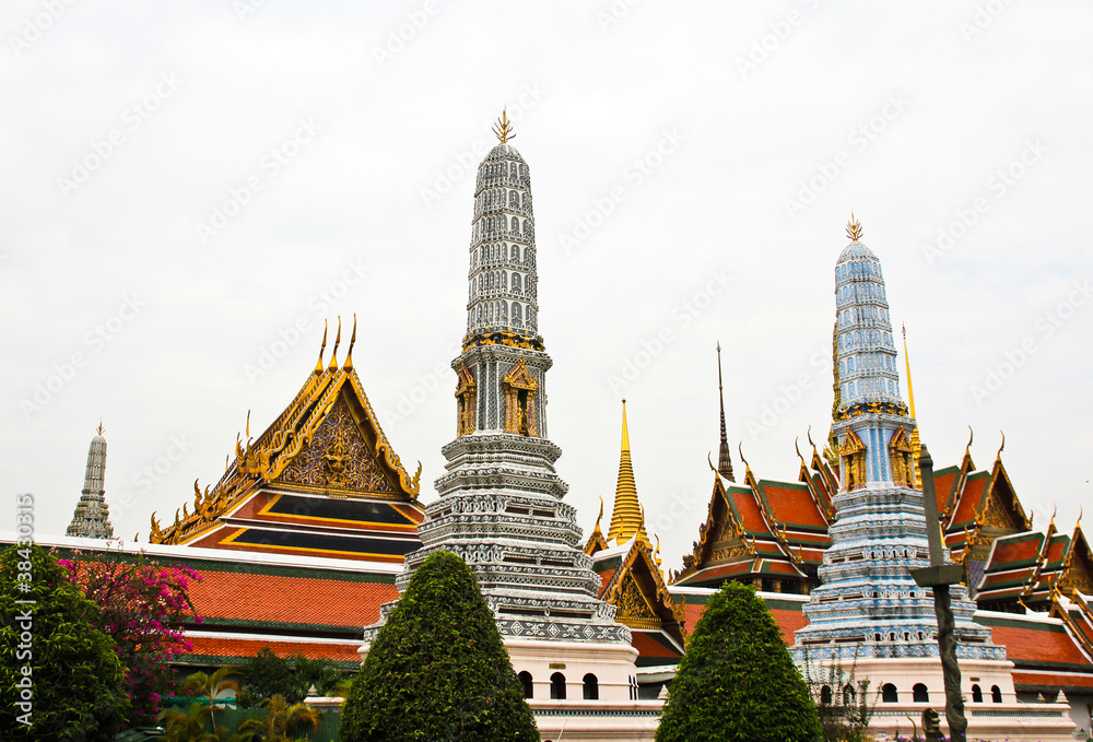 Fototapeta premium Grand Palace, the major tourism attraction in Bangkok, Thailand.