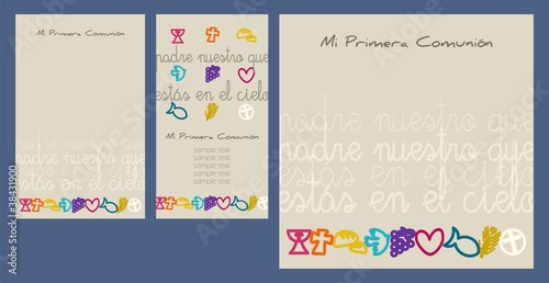 MI PRIMERA COMUNION