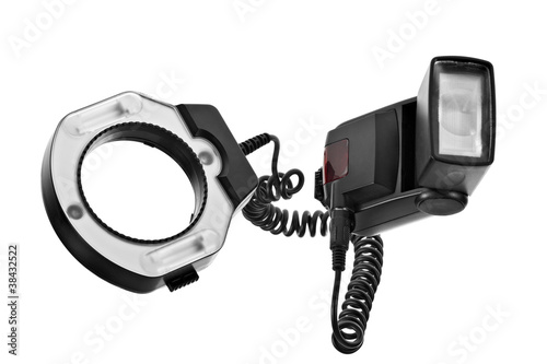 Camera Flash with ring flash