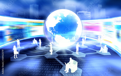 Social and business networking Concept