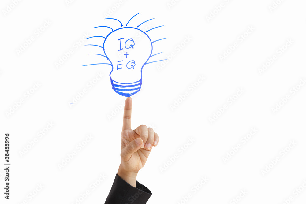 businesswoman hand showing wisdom concept bulb businesswoman hand showing wisdom concept bulb