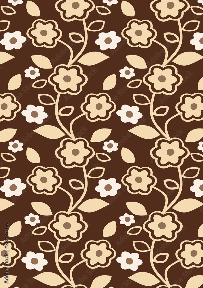 Autumn Flowers Pattern