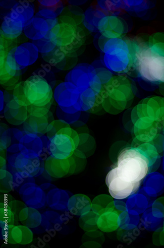 abstract circles on a colorful background