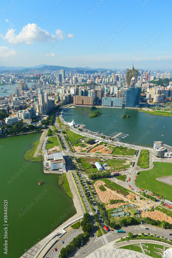 Naklejka premium Macau